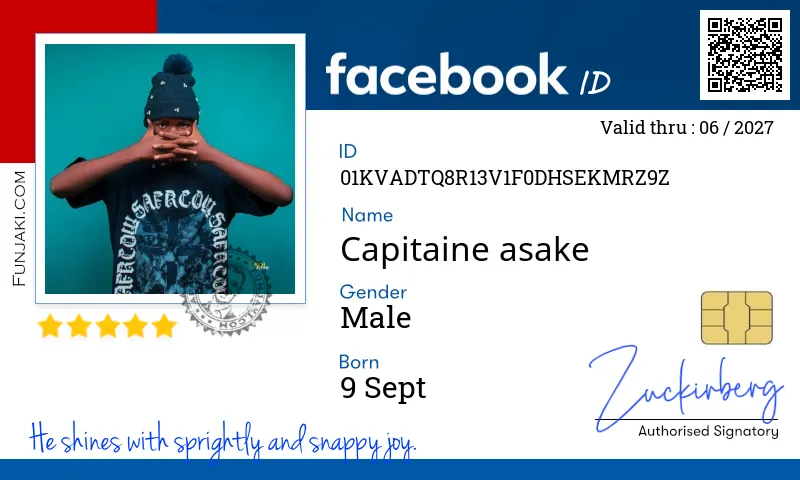 Facebook ID Card