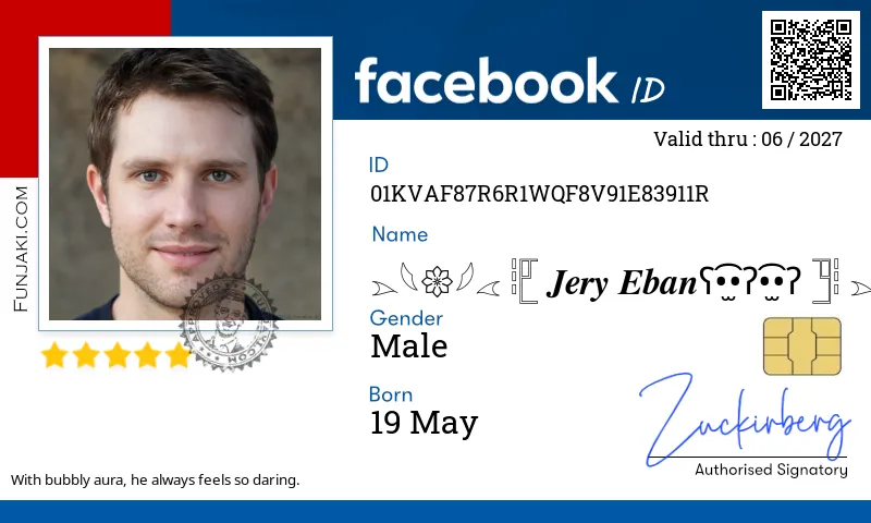 Facebook ID Card
