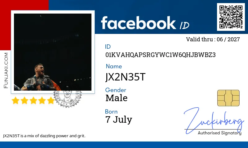 Facebook ID Card