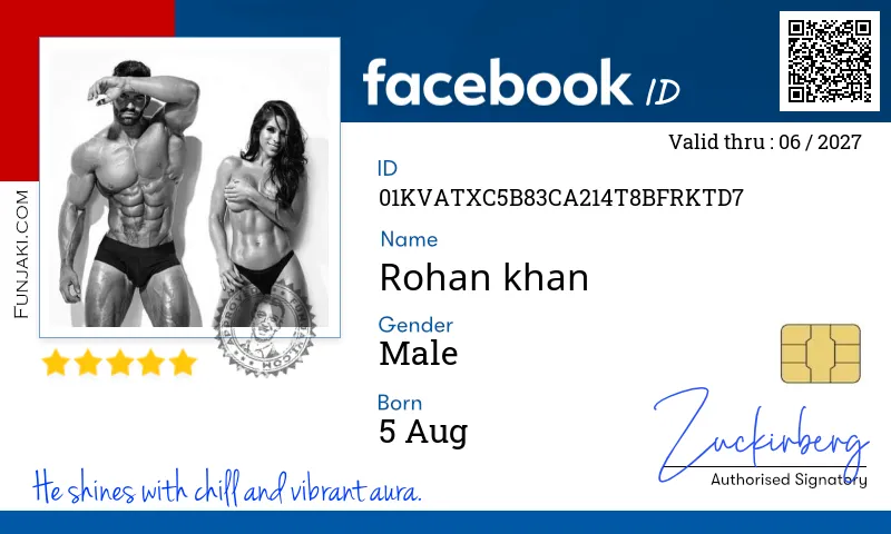 Facebook ID Card