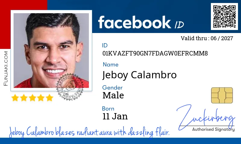 Facebook ID Card
