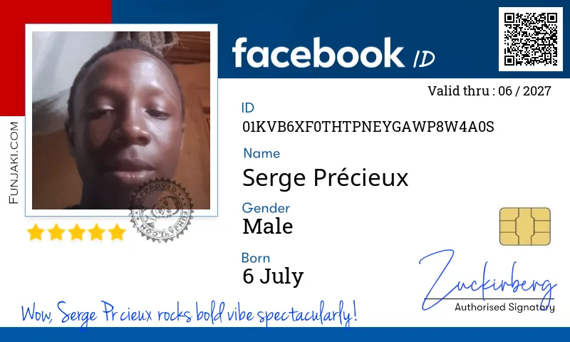 Facebook ID Card