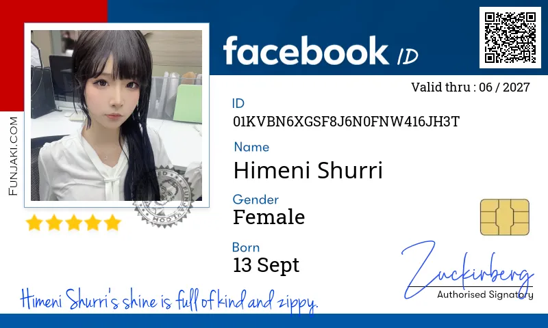 Facebook ID Card