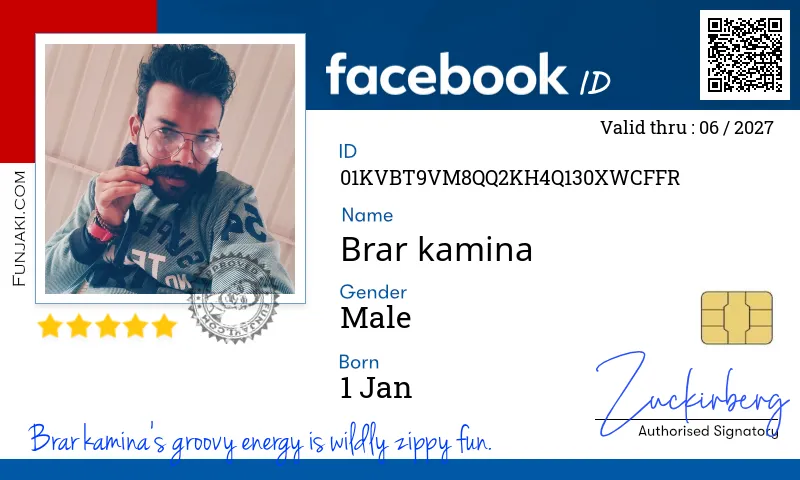 Facebook ID Card