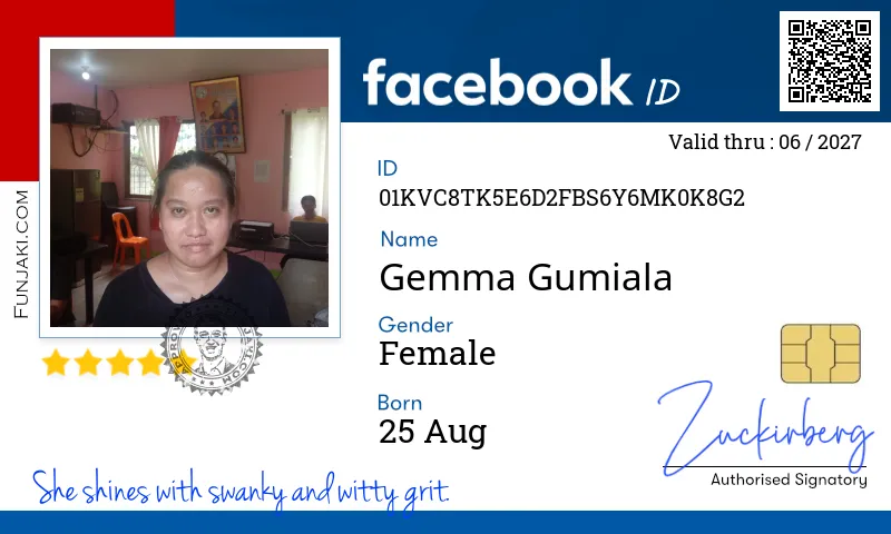 Facebook ID Card