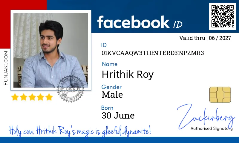 Facebook ID Card