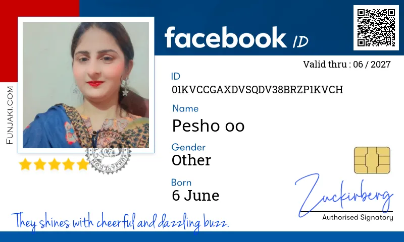 Facebook ID Card