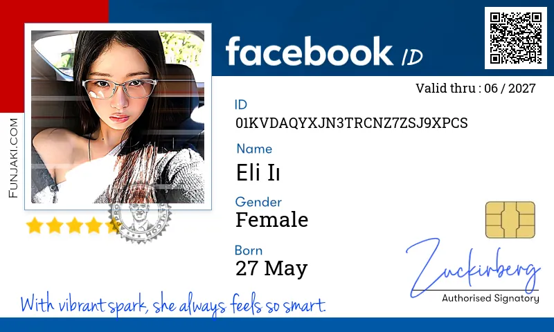 Facebook ID Card