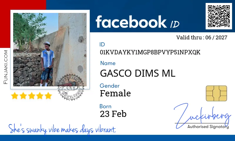 Facebook ID Card