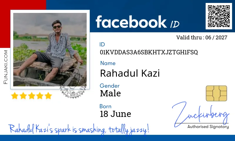 Facebook ID Card