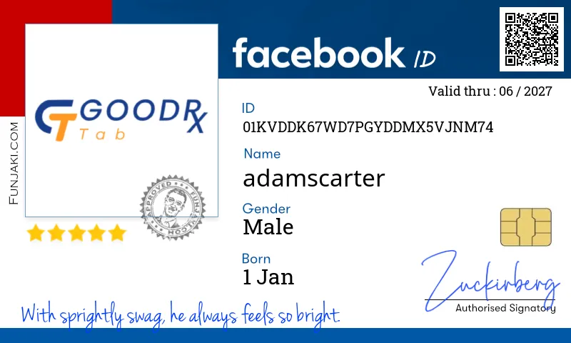 Facebook ID Card