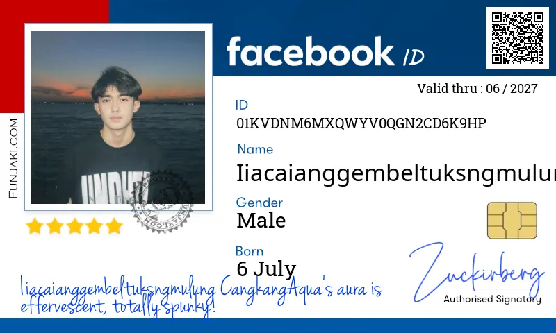 Facebook ID Card