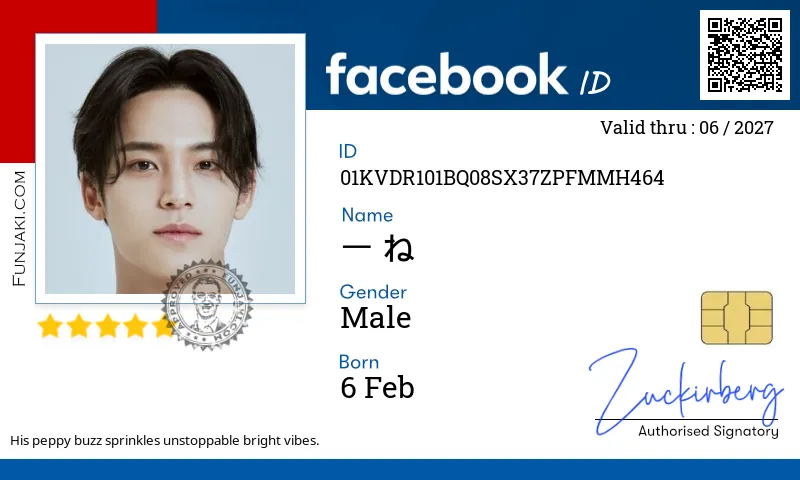 Facebook ID Card