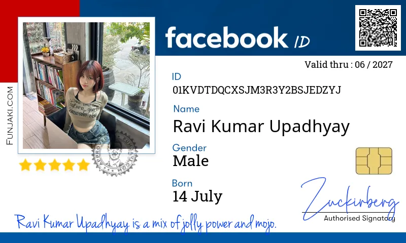 Facebook ID Card