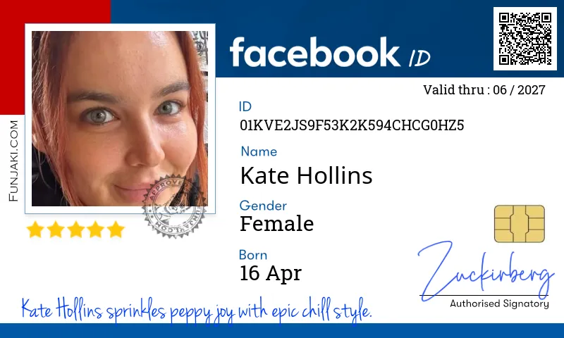 Facebook ID Card