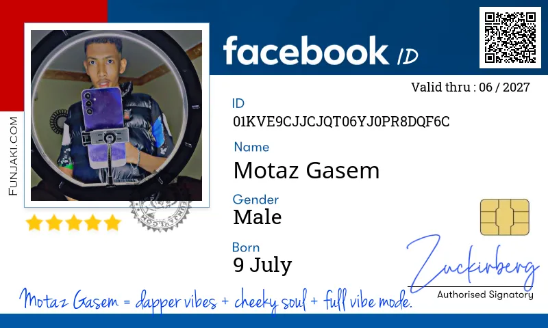 Facebook ID Card