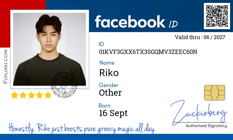 Facebook ID Card