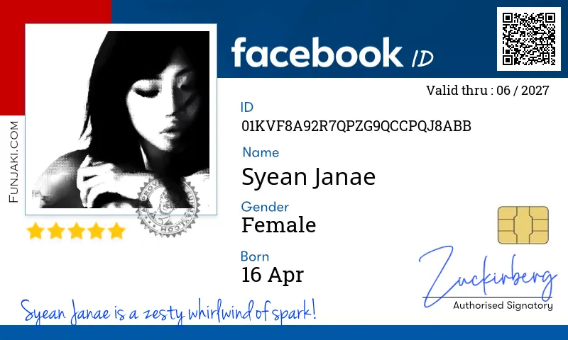 Facebook ID Card