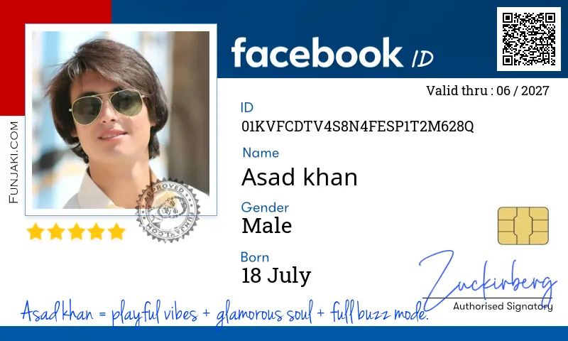 Facebook ID Card