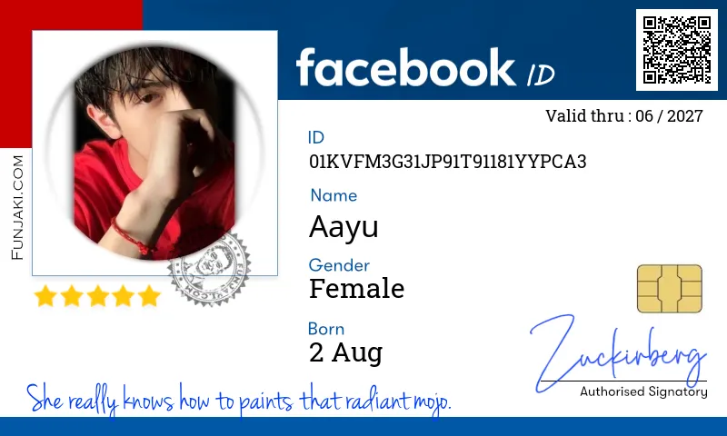 Facebook ID Card