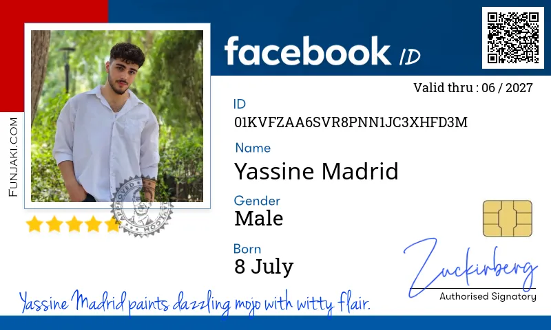 Facebook ID Card