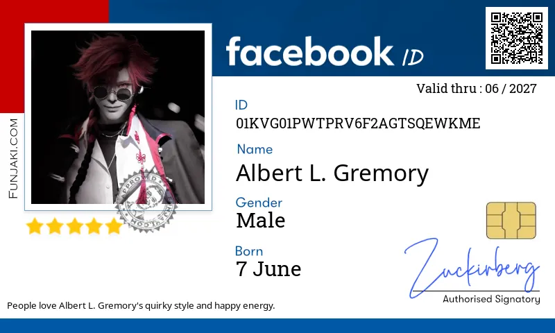 Facebook ID Card
