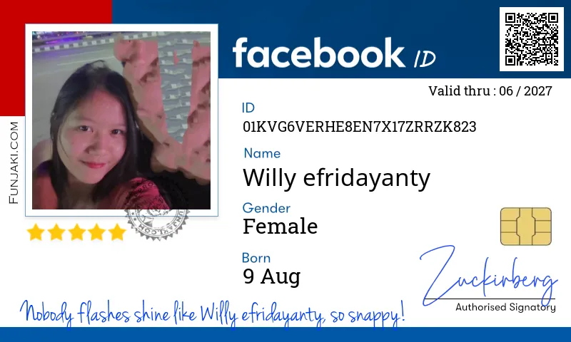 Facebook ID Card