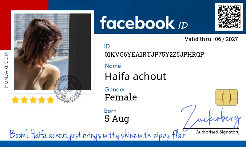 Facebook ID Card