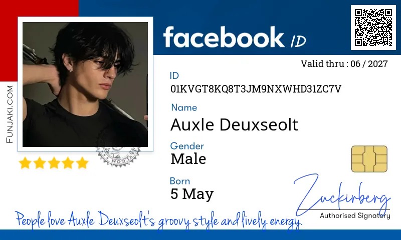 Facebook ID Card