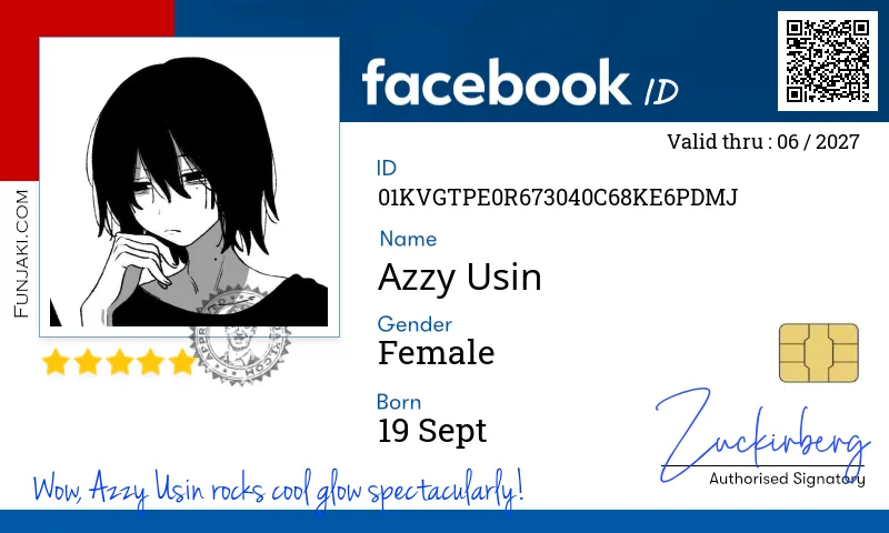 Facebook ID Card