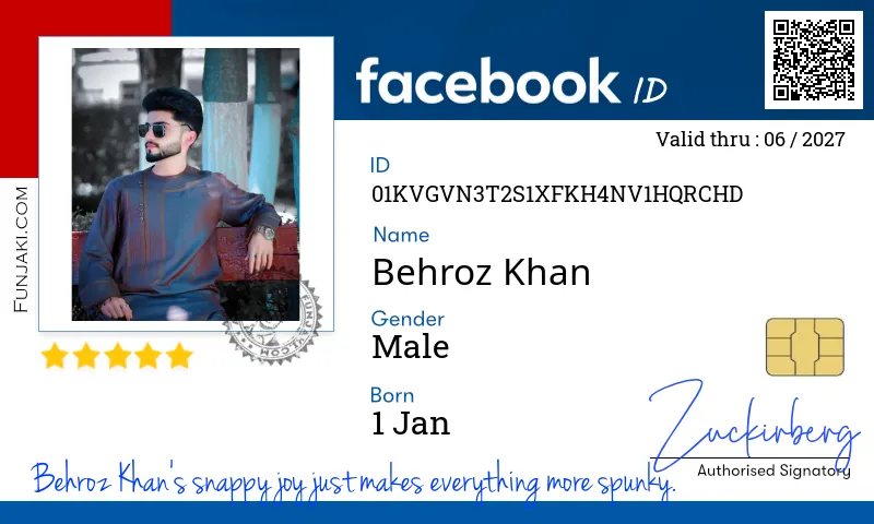Facebook ID Card