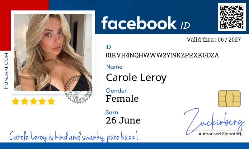 Facebook ID Card