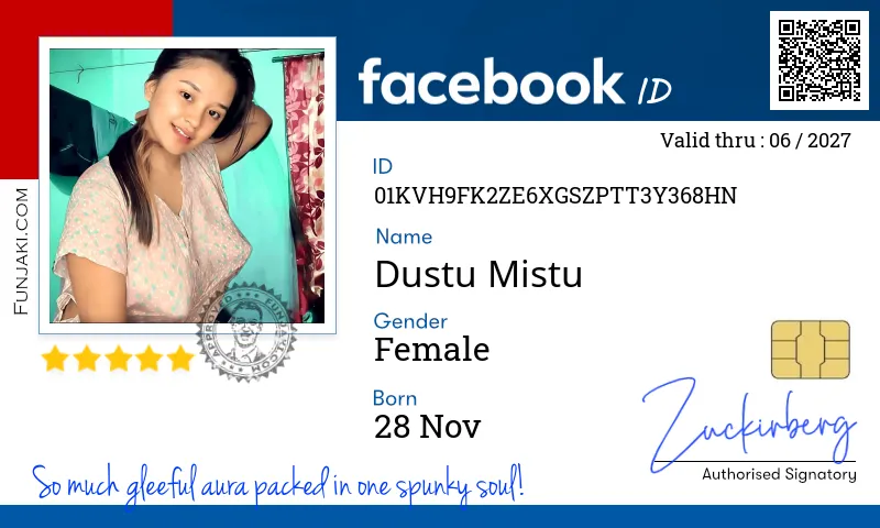 Facebook ID Card
