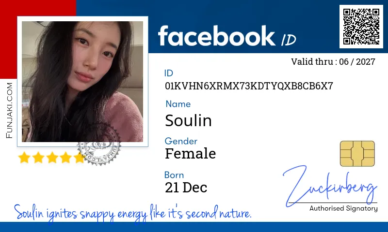 Facebook ID Card