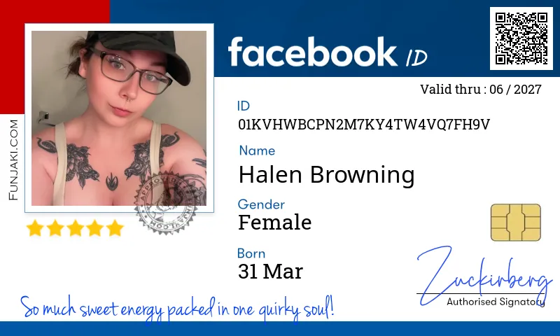 Facebook ID Card