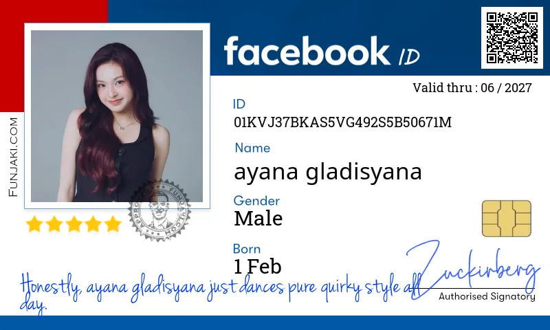 Facebook ID Card