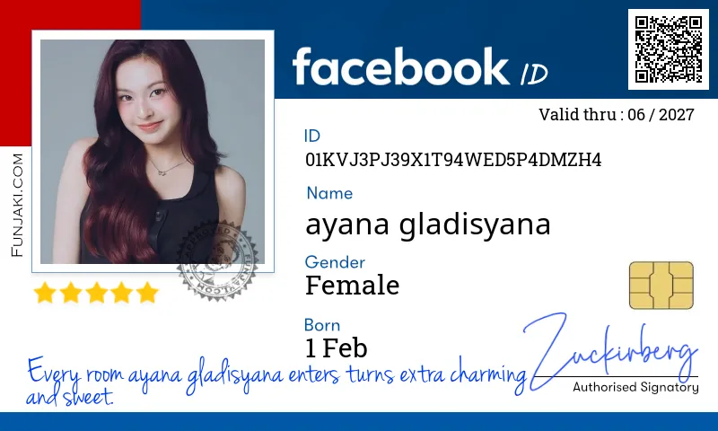 Facebook ID Card