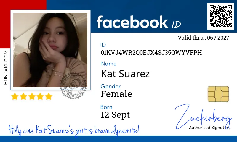Facebook ID Card