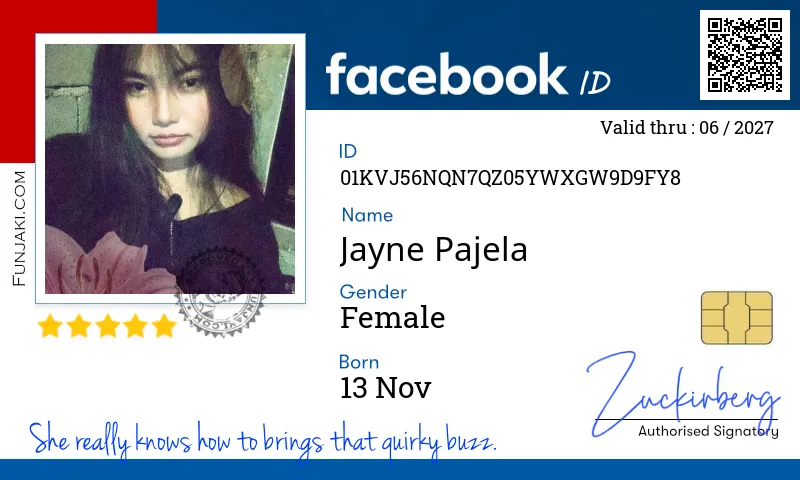 Facebook ID Card