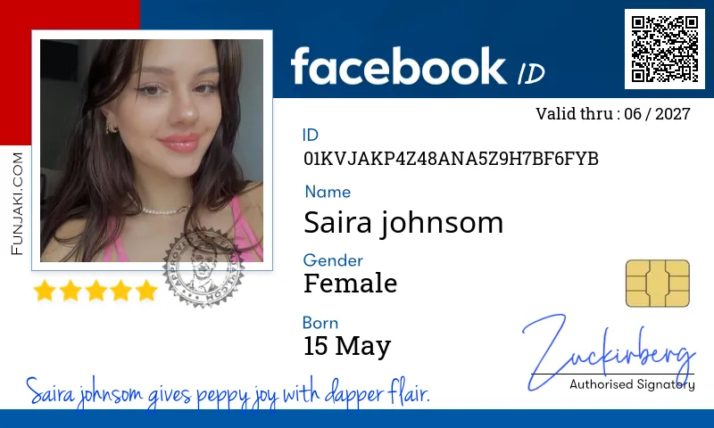 Facebook ID Card