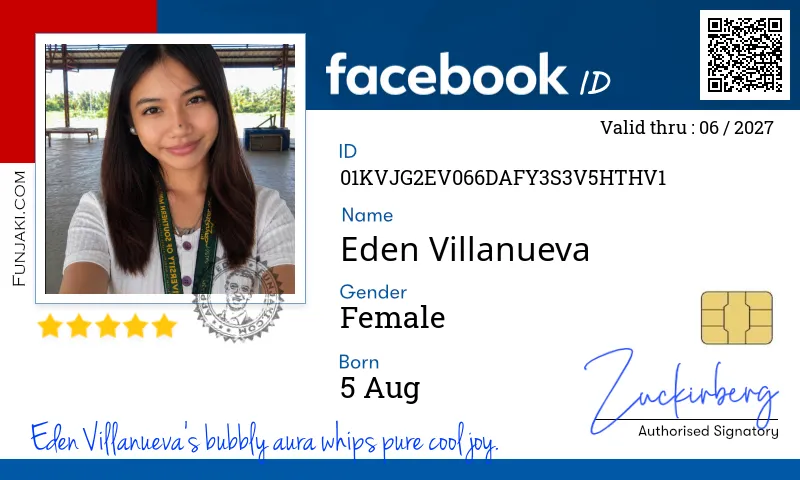 Facebook ID Card