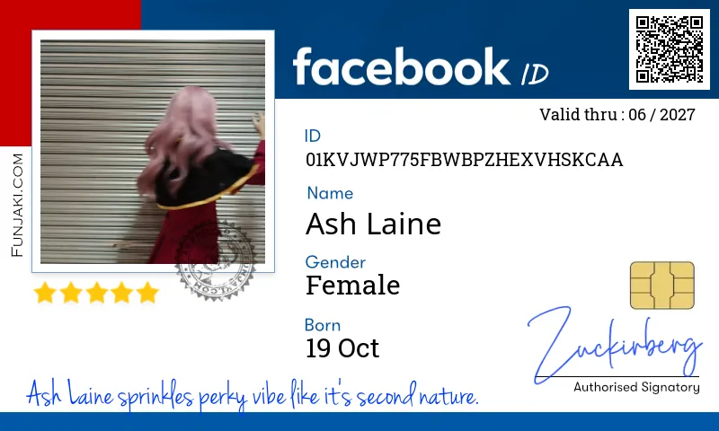 Facebook ID Card