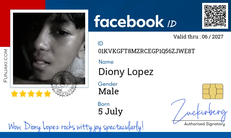 Facebook ID Card