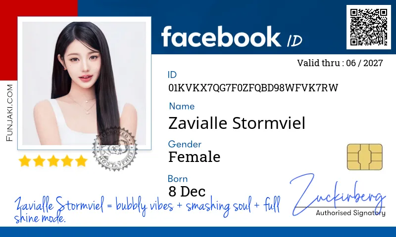 Facebook ID Card