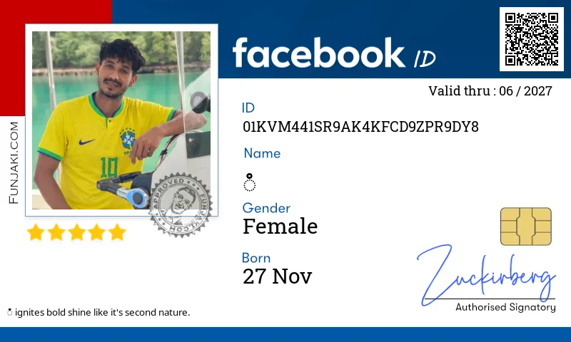 Facebook ID Card