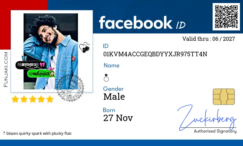 Facebook ID Card