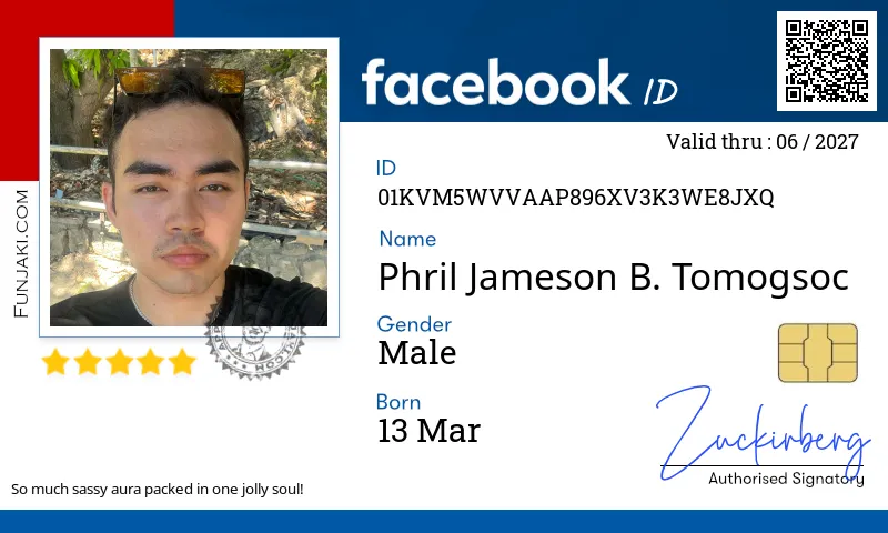 Facebook ID Card