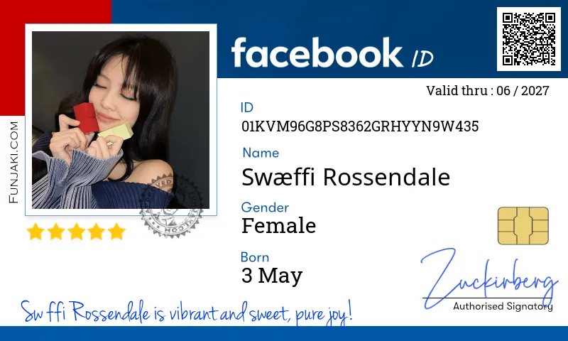Facebook ID Card