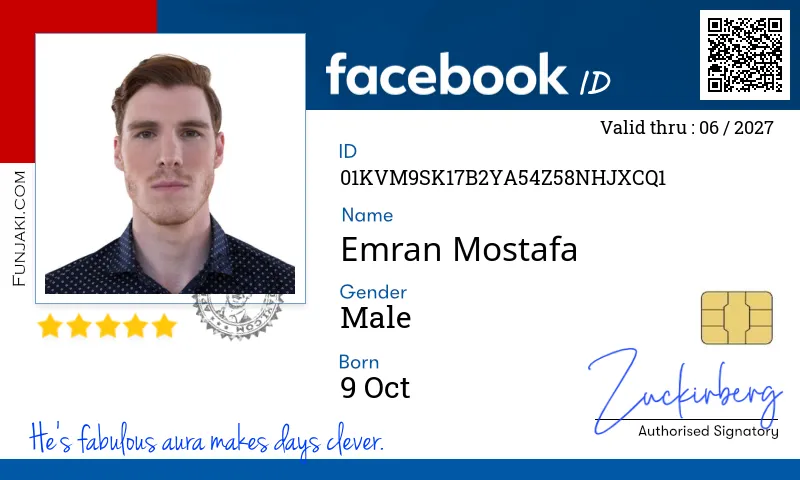 Facebook ID Card