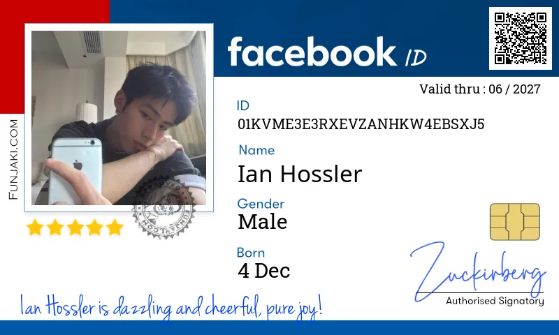 Facebook ID Card